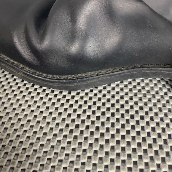 Durango Harness Boots Mens Size 8.5 D Leather Square Toe Biker Western Pull On - Picture 12 of 15